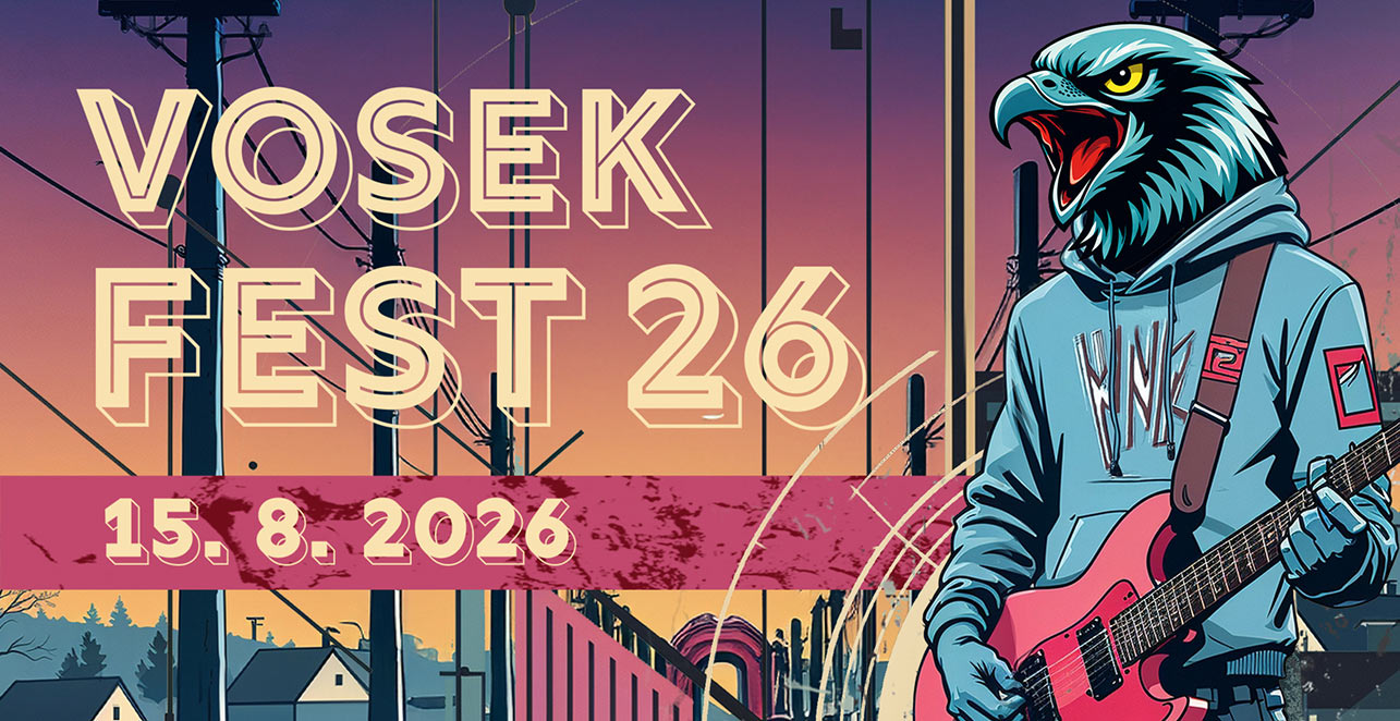 Vosek Fest 26 – 15. 8. 2026